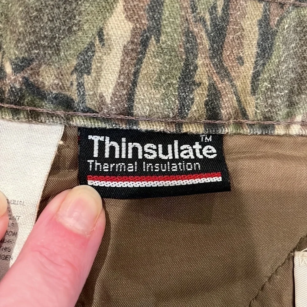 Men’s Thinsulate Realtree Duxbak vintage USA camo pants size  42 - Picture 3 of 9